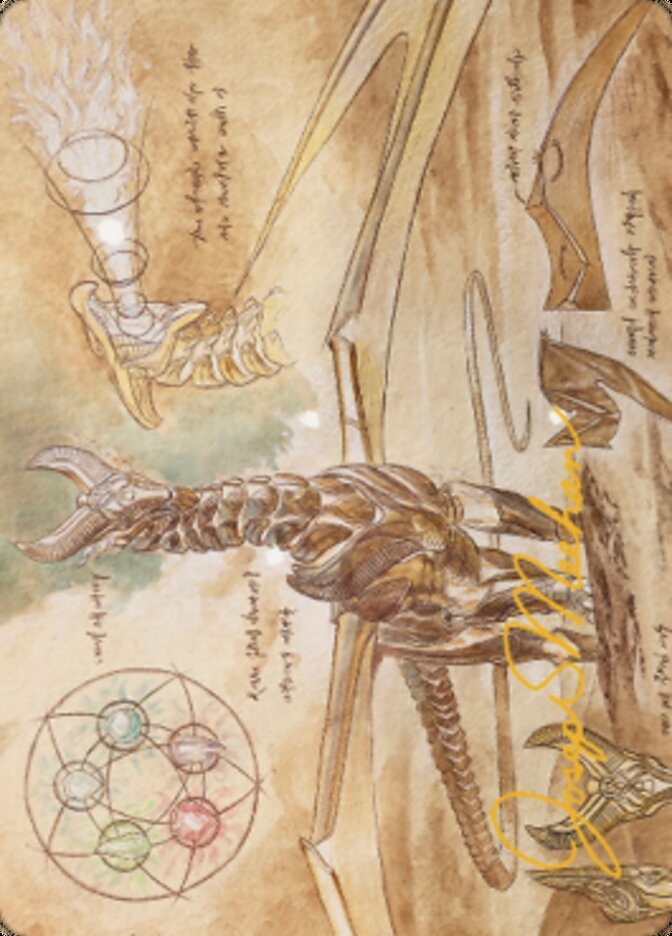 Ramos, Dragon Engine Art Card (Gold-Stamped Signature) [The Brothers' War Art Series] | L.A. Mood Comics and Games