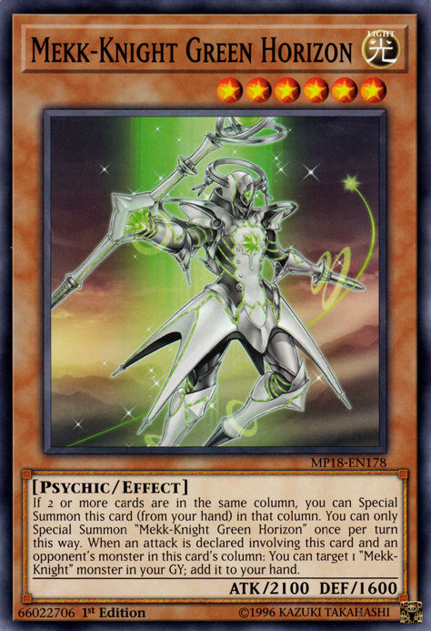 Mekk-Knight Green Horizon [MP18-EN178] Common | L.A. Mood Comics and Games