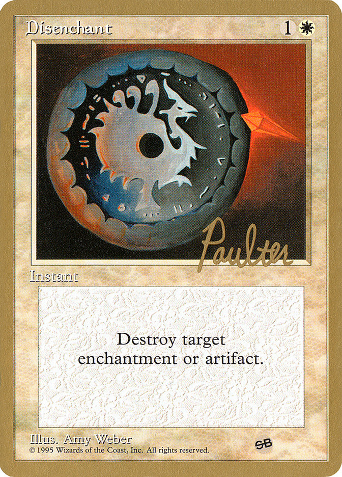 Disenchant (Preston Poulter) (SB) [Pro Tour Collector Set] | L.A. Mood Comics and Games