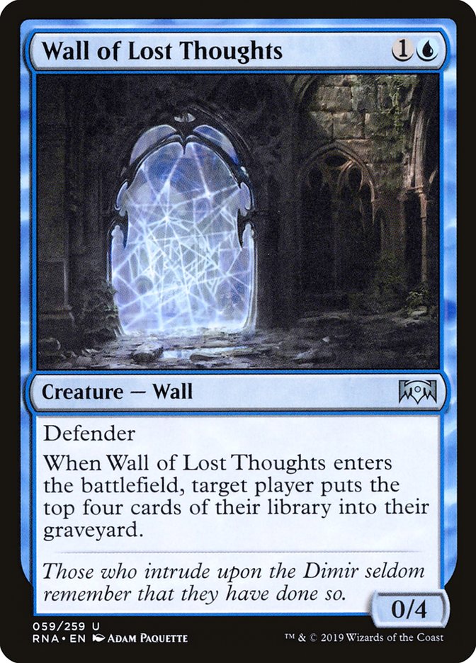 Wall of Lost Thoughts [Ravnica Allegiance] | L.A. Mood Comics and Games