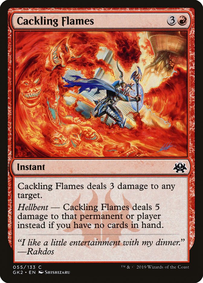 Cackling Flames [Ravnica Allegiance Guild Kit] | L.A. Mood Comics and Games