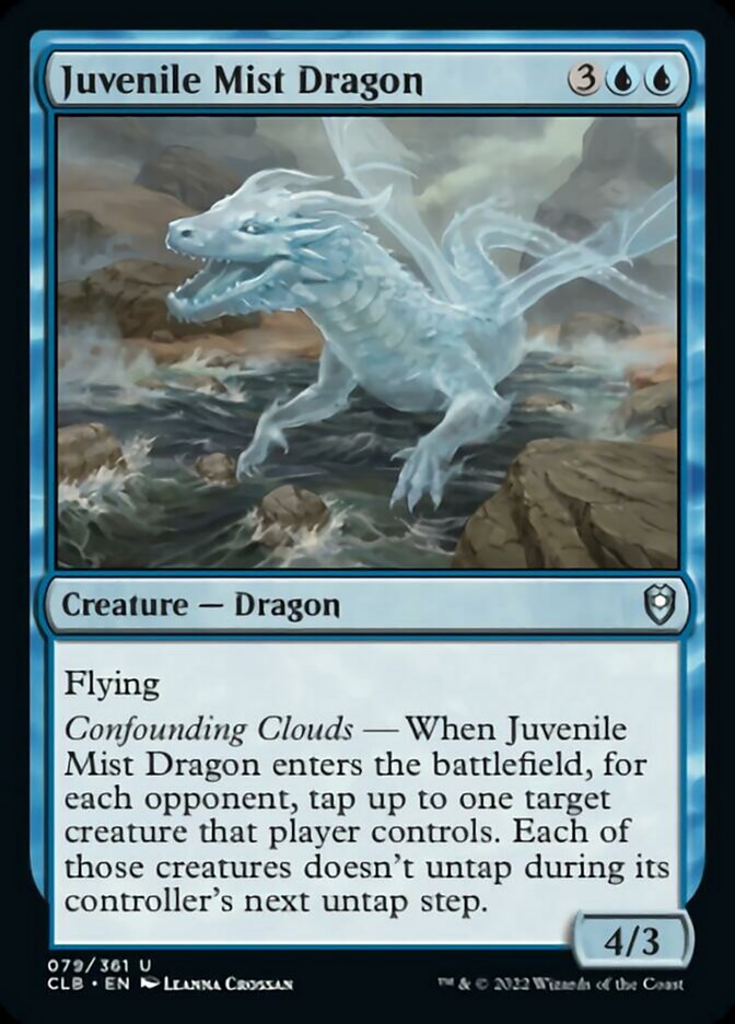 Juvenile Mist Dragon [Commander Legends: Battle for Baldur's Gate] | L.A. Mood Comics and Games