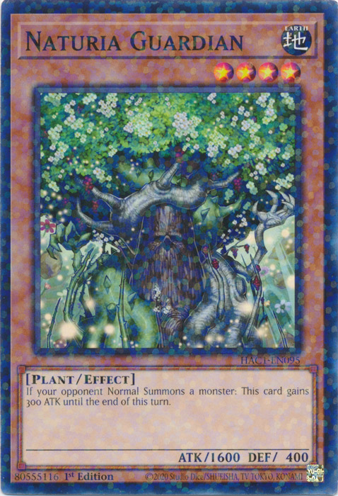 Naturia Guardian (Duel Terminal) [HAC1-EN095] Common | L.A. Mood Comics and Games