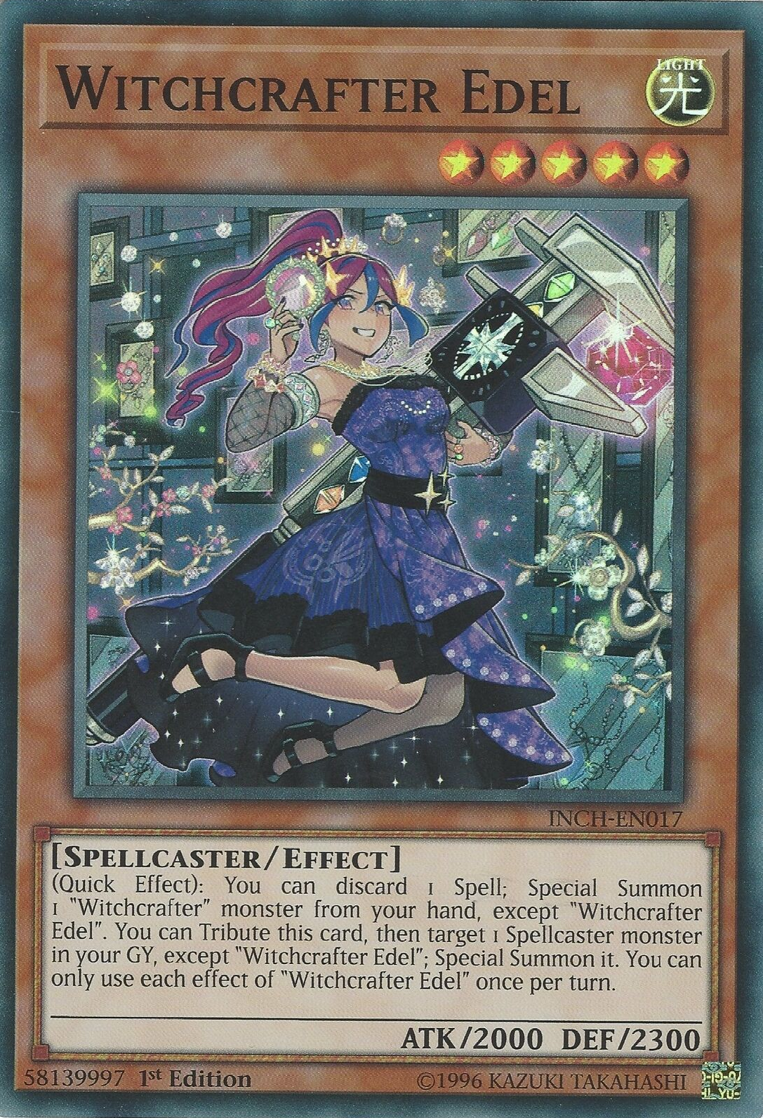 Witchcrafter Edel [INCH-EN017] Super Rare | L.A. Mood Comics and Games