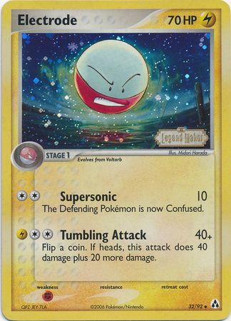 Electrode (32/92) (Stamped) [EX: Legend Maker] | L.A. Mood Comics and Games