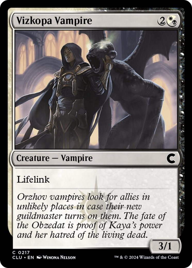 Vizkopa Vampire [Ravnica: Clue Edition] | L.A. Mood Comics and Games