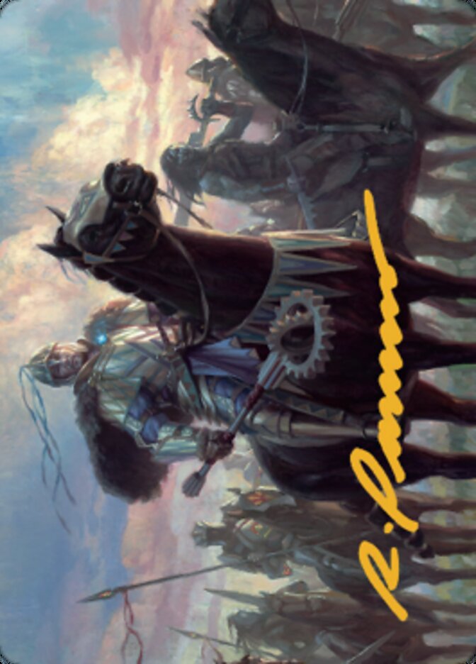 Shanid, Sleepers' Scourge Art Card (Gold-Stamped Signature) [Dominaria United Art Series] | L.A. Mood Comics and Games