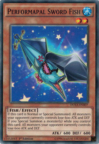 Performapal Sword Fish [DUEA-EN007] Common | L.A. Mood Comics and Games