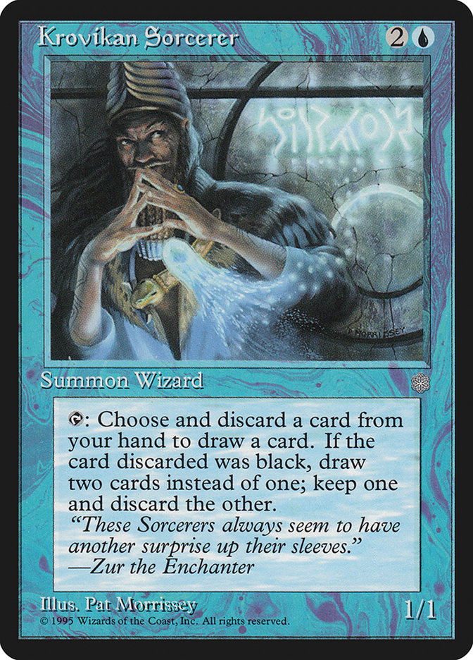 Krovikan Sorcerer [Ice Age] | L.A. Mood Comics and Games