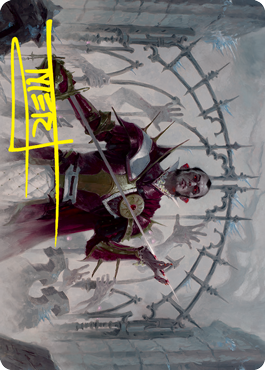 Cemetery Gatekeeper Art Card (Gold-Stamped Signature) [Innistrad: Crimson Vow Art Series] | L.A. Mood Comics and Games