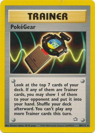 PokeGear (88/111) [Neo Genesis Unlimited] | L.A. Mood Comics and Games