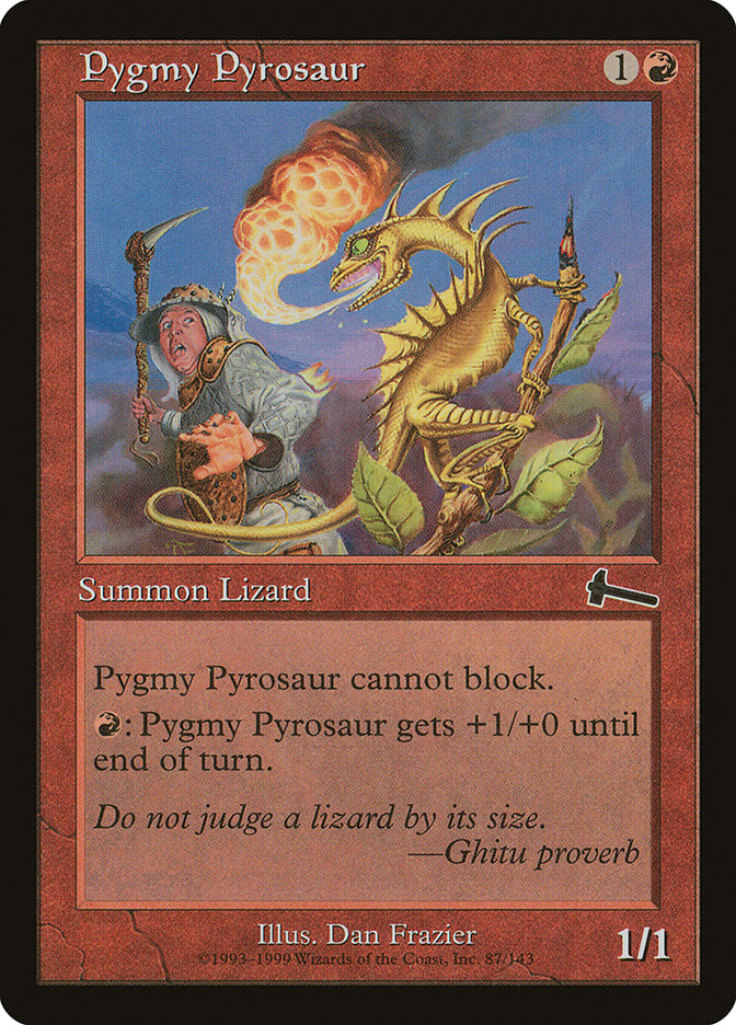 Pygmy Pyrosaur [Urza's Legacy] | L.A. Mood Comics and Games