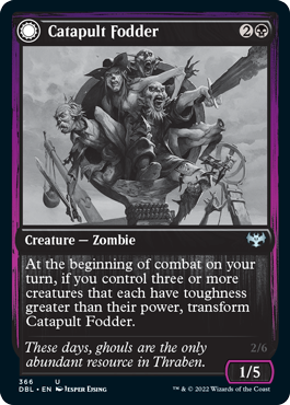 Catapult Fodder // Catapult Captain [Innistrad: Double Feature] | L.A. Mood Comics and Games