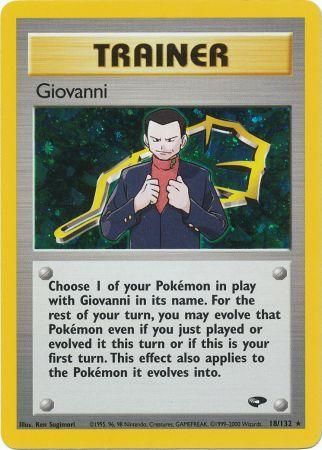 Giovanni (18/132) [Gym Challenge Unlimited] | L.A. Mood Comics and Games