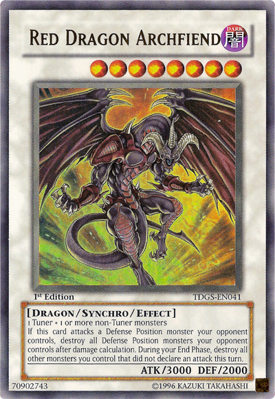 Red Dragon Archfiend [TDGS-EN041] Ultra Rare | L.A. Mood Comics and Games