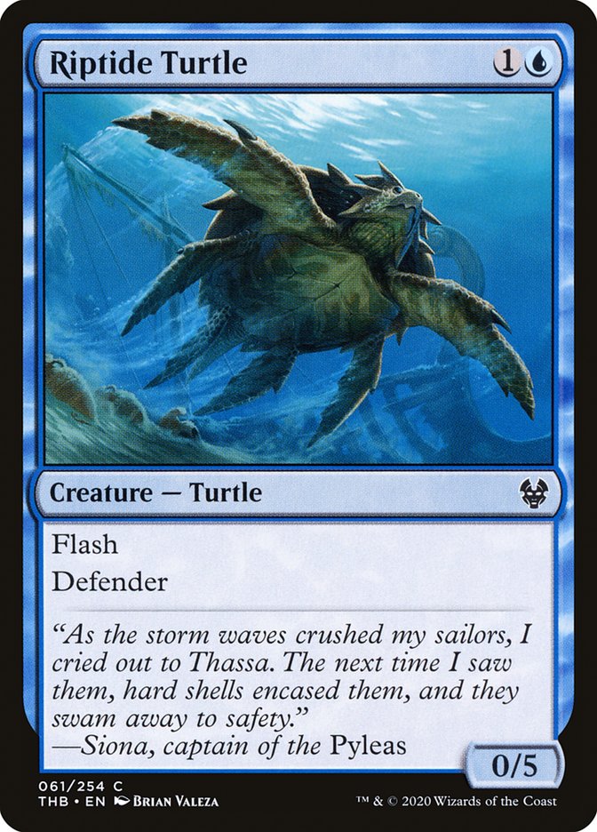 Riptide Turtle [Theros Beyond Death] | L.A. Mood Comics and Games