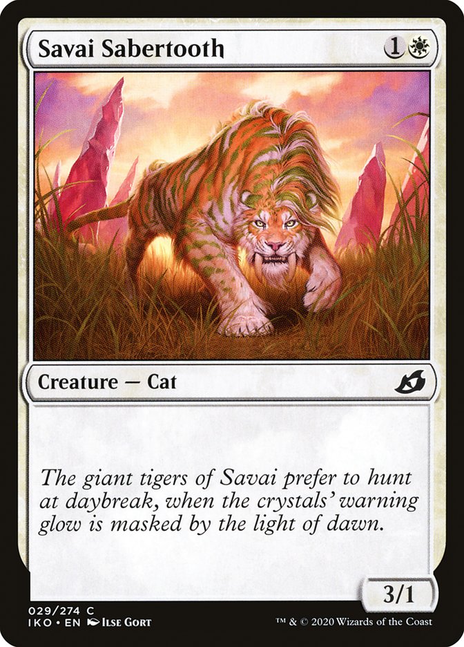 Savai Sabertooth [Ikoria: Lair of Behemoths] | L.A. Mood Comics and Games