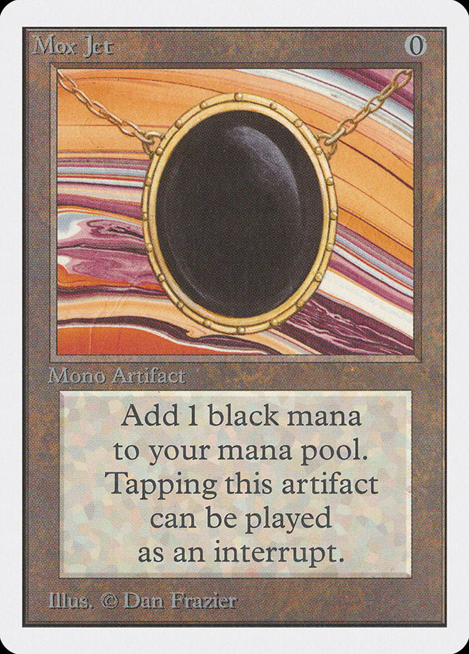 Mox Jet [Unlimited Edition] | L.A. Mood Comics and Games