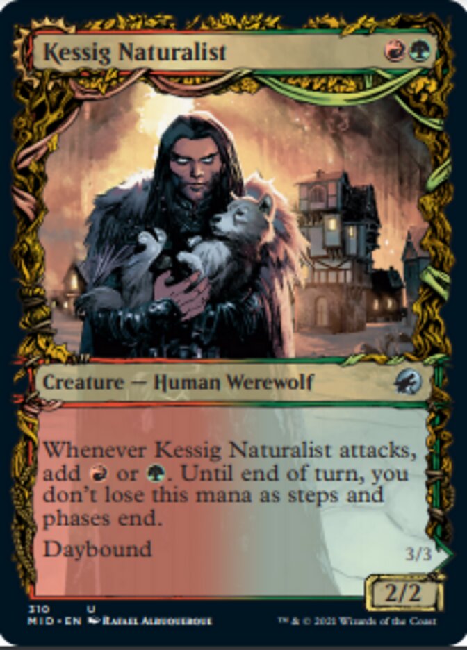 Kessig Naturalist // Lord of the Ulvenwald (Showcase Equinox) [Innistrad: Midnight Hunt] | L.A. Mood Comics and Games