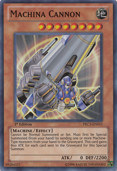 Machina Cannon [PRC1-EN011] Super Rare | L.A. Mood Comics and Games