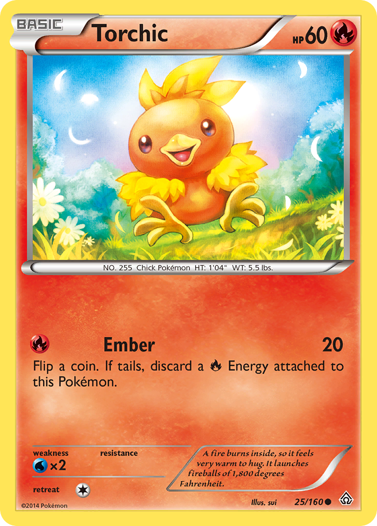 Torchic (25/160) [XY: Primal Clash] | L.A. Mood Comics and Games