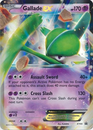 Gallade EX (XY45) (Jumbo Card) [XY: Black Star Promos] | L.A. Mood Comics and Games