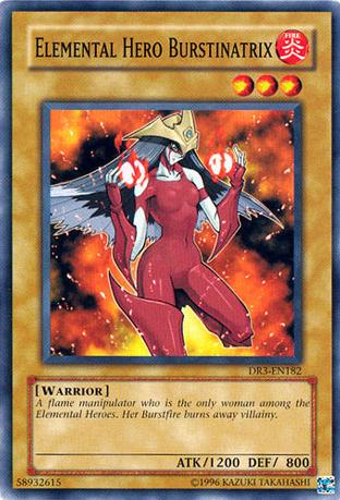 Elemental Hero Burstinatrix [DR3-EN182] Common | L.A. Mood Comics and Games