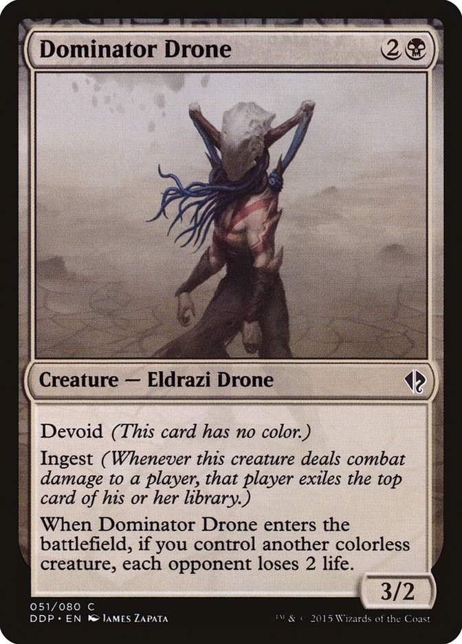 Dominator Drone [Duel Decks: Zendikar vs. Eldrazi] | L.A. Mood Comics and Games