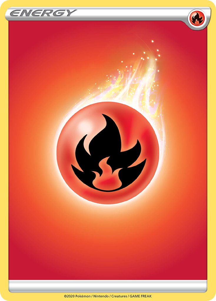 Fire Energy [Sword & Shield: Base Set] | L.A. Mood Comics and Games