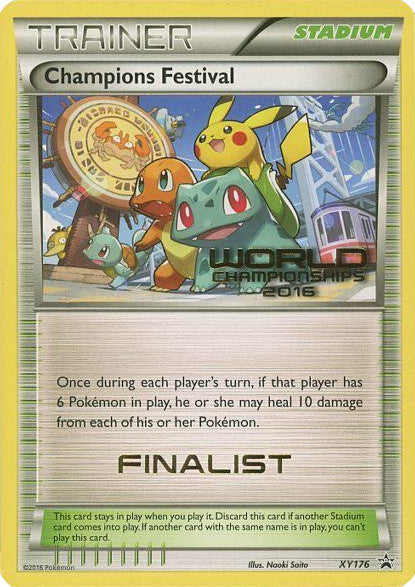 Champions Festival (XY176) (2016 Finalist) [XY: Black Star Promos] | L.A. Mood Comics and Games