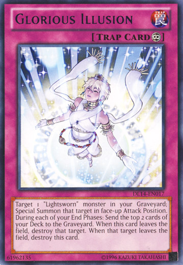Glorious Illusion (Purple) [DL14-EN017] Rare | L.A. Mood Comics and Games