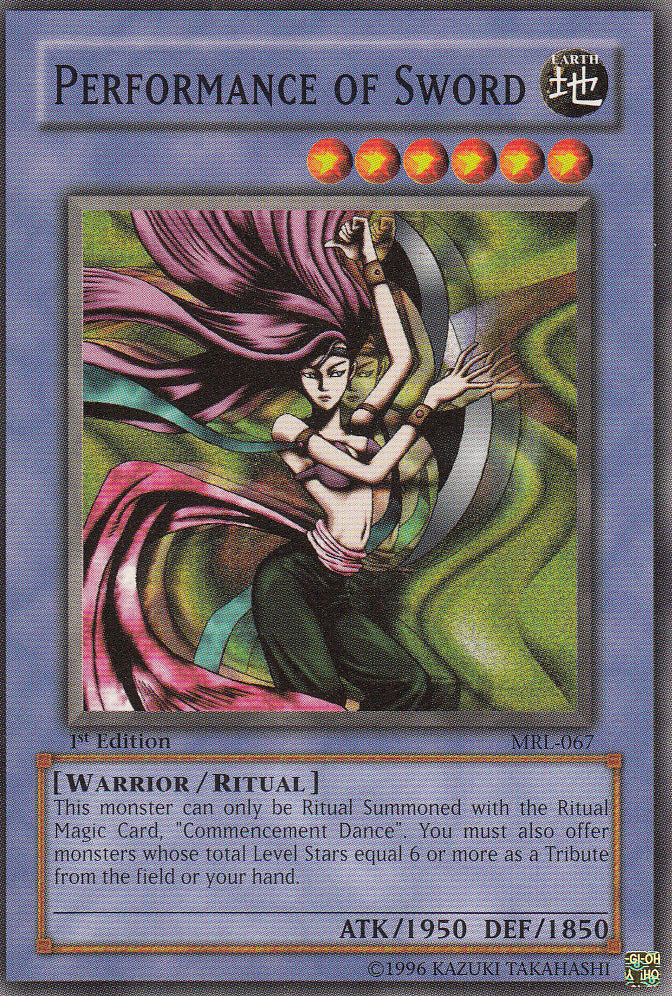 Performance of Sword [MRL-067] Common | L.A. Mood Comics and Games