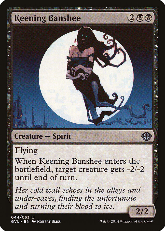 Keening Banshee (Garruk vs. Liliana) [Duel Decks Anthology] | L.A. Mood Comics and Games