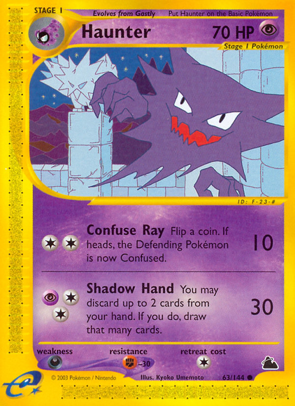 Haunter (63/144) [Skyridge] | L.A. Mood Comics and Games