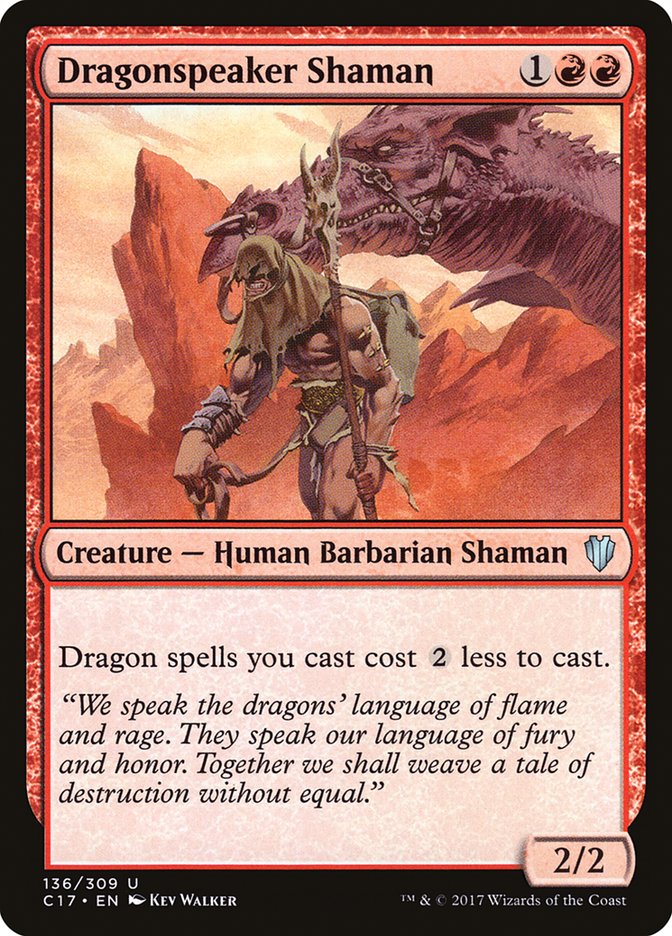 Dragonspeaker Shaman [Commander 2017] | L.A. Mood Comics and Games