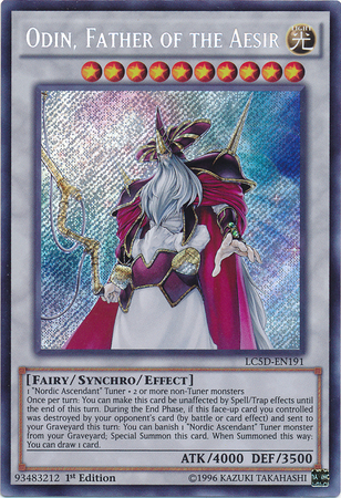 Odin, Father of the Aesir [LC5D-EN191] Secret Rare | L.A. Mood Comics and Games