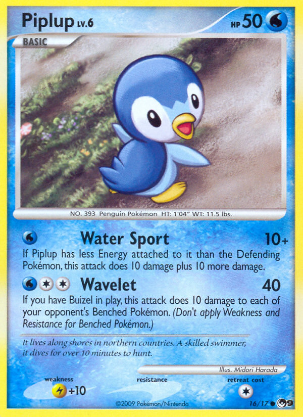 Piplup (16/17) [POP Series 9] | L.A. Mood Comics and Games