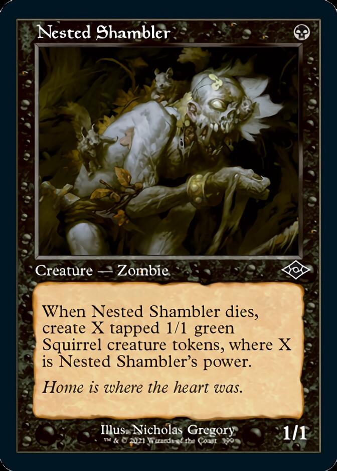 Nested Shambler (Retro Foil Etched) [Modern Horizons 2] | L.A. Mood Comics and Games