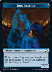 Dog Illusion // Vecna Double-Sided Token [Dungeons & Dragons: Adventures in the Forgotten Realms Tokens] | L.A. Mood Comics and Games