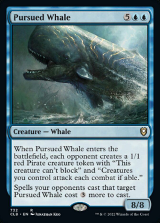 Pursued Whale [Commander Legends: Battle for Baldur's Gate] | L.A. Mood Comics and Games