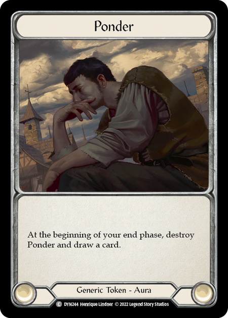 Ponder [DYN244] (Dynasty)  Rainbow Foil | L.A. Mood Comics and Games