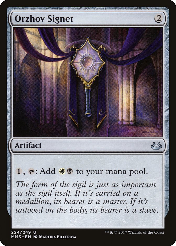 Orzhov Signet [Modern Masters 2017] | L.A. Mood Comics and Games
