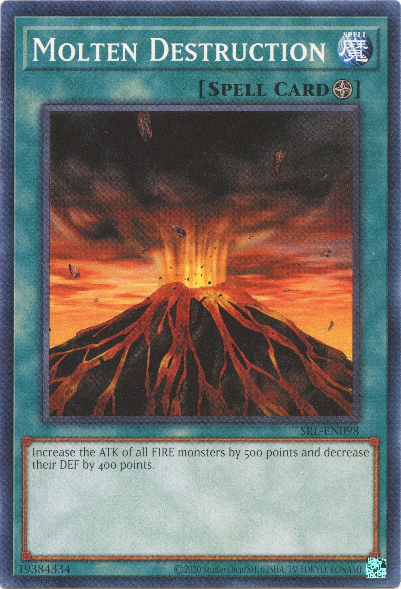 Molten Destruction (25th Anniversary) [SRL-EN098] Common | L.A. Mood Comics and Games