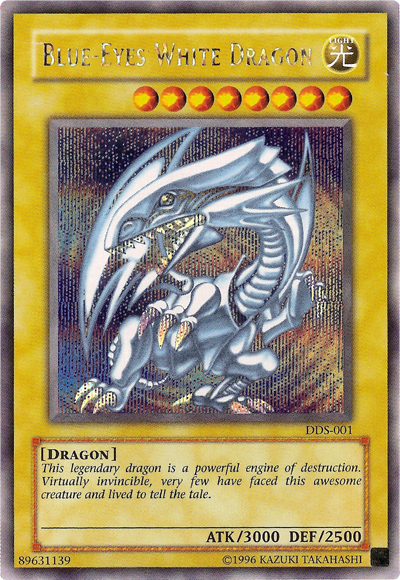 Blue-Eyes White Dragon (Dark Duel Stories) [DDS-001] Secret Rare | L.A. Mood Comics and Games