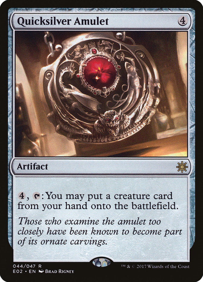 Quicksilver Amulet [Explorers of Ixalan] | L.A. Mood Comics and Games