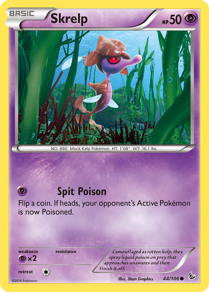 Skrelp (44/106) [XY: Flashfire] | L.A. Mood Comics and Games
