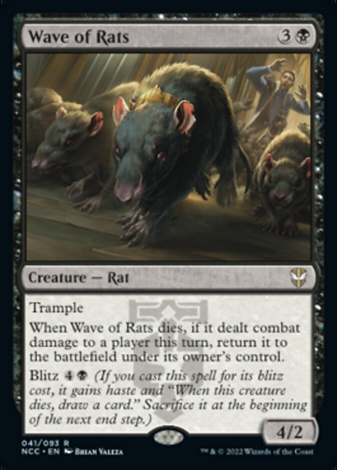 Wave of Rats [Streets of New Capenna Commander] | L.A. Mood Comics and Games