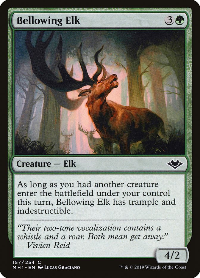 Bellowing Elk [Modern Horizons] | L.A. Mood Comics and Games
