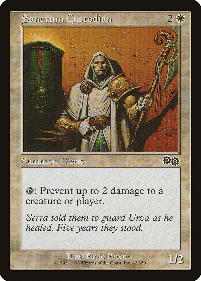 Sanctum Custodian [Urza's Saga] | L.A. Mood Comics and Games