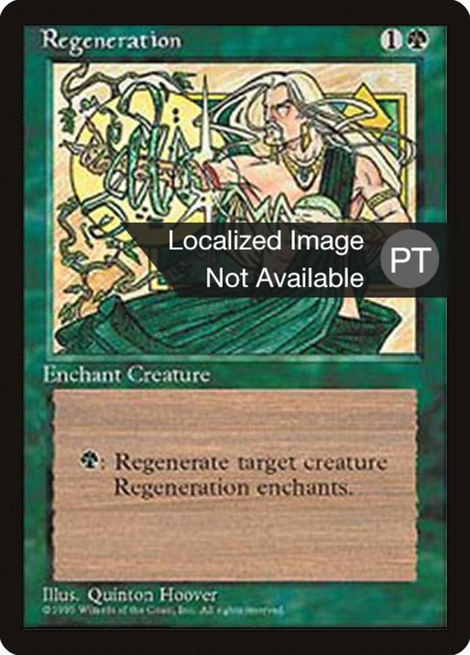 Regeneration [Fourth Edition (Foreign Black Border)] | L.A. Mood Comics and Games